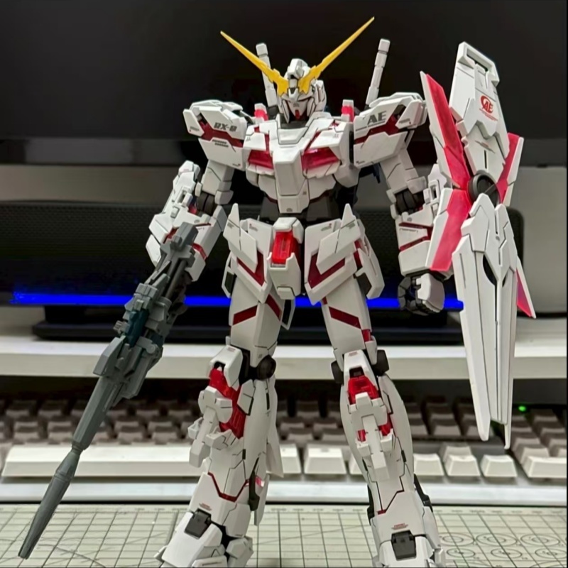 Model Kit Kshatriya - Assembled Model HG Unicorn 1/144 Jim