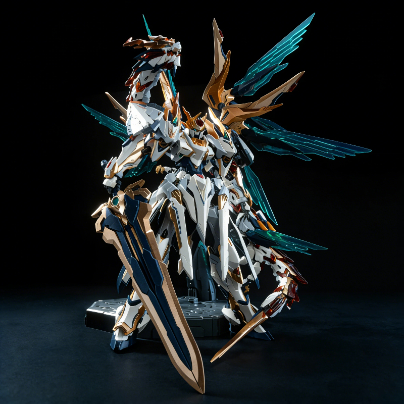 Model Kit Hemoxian - Emperor Huang 1/100 Alloy Skeleton Mecha