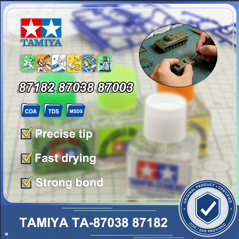 Model Kit Cement - TAMIYA TA-87038 87182 Plastic Model Cement