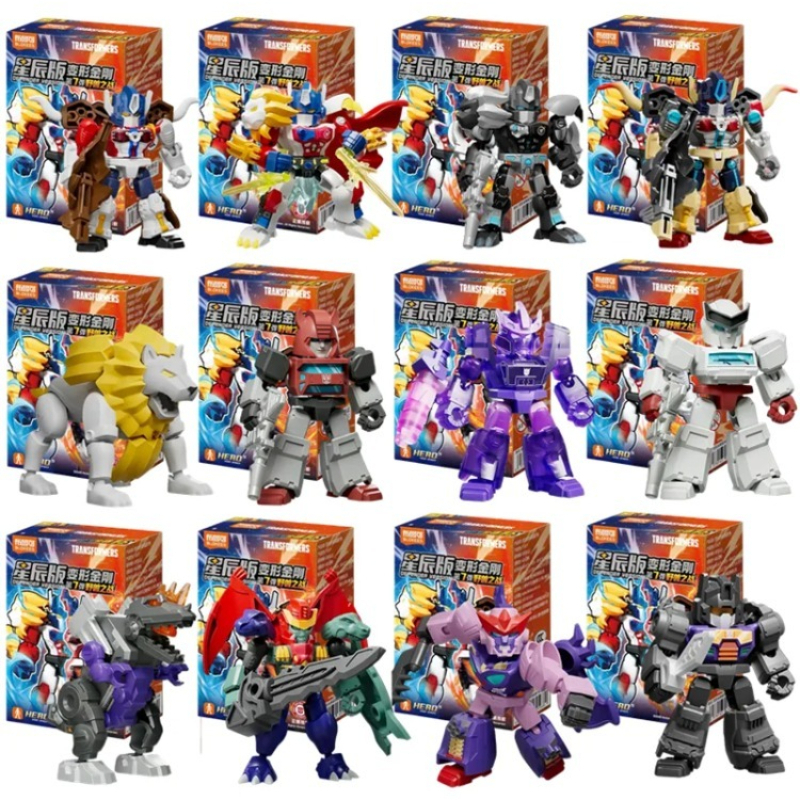 Model Kit Transformers Blokees - Genuine Blokees Transformers Blind Box Action