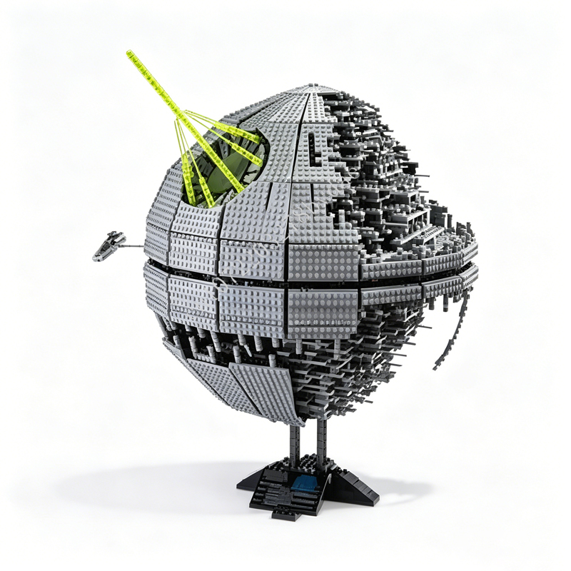 Model Kit Robocop - 3461PCS Death Star II Space War