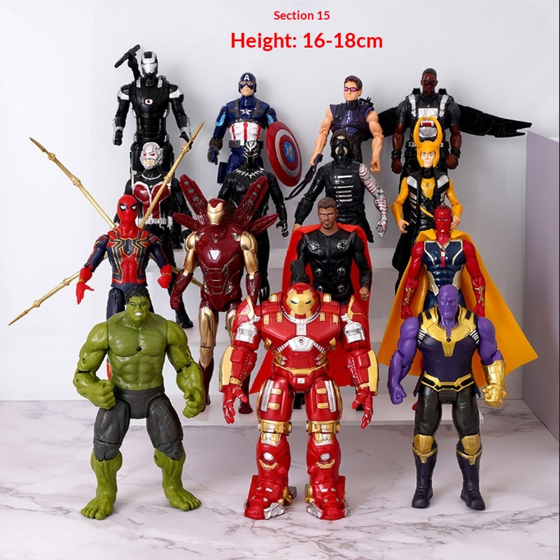 Model Kit Final Fantasy - New Marvel Avengers Hero Loki Spiderman
