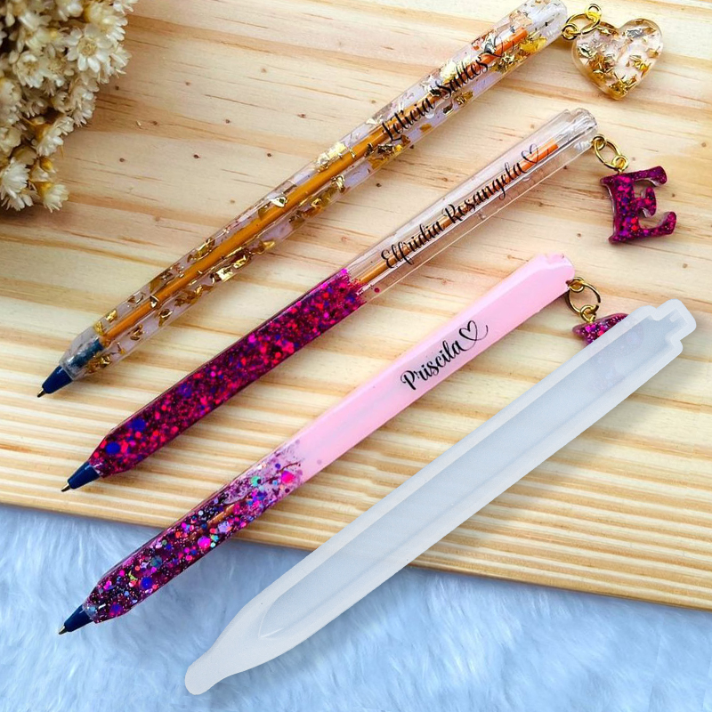 Resin Kit Cast - Handmade Pen Silicone Mold DIY Epoxy