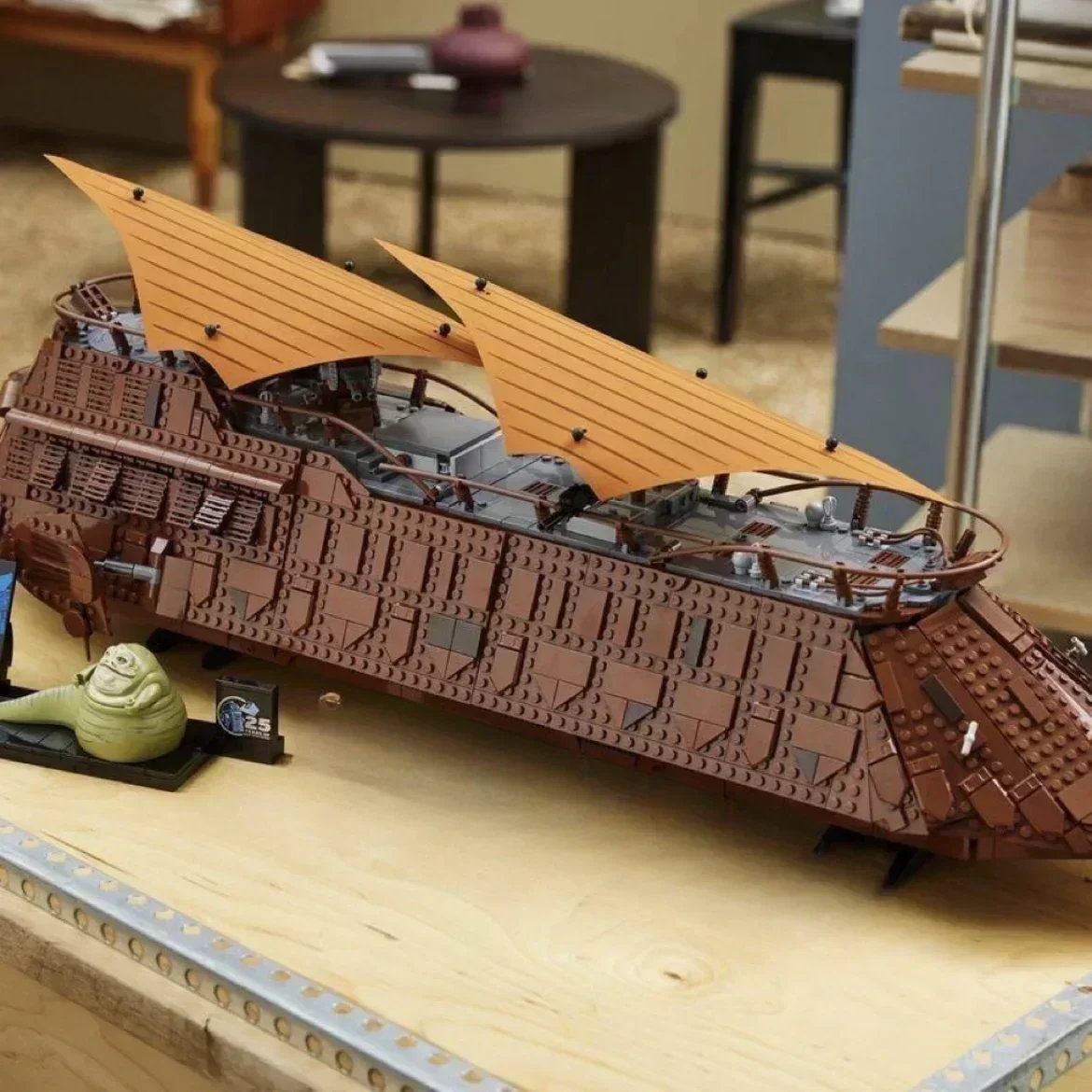 Model Kit Ikaruga - 2026new 3942pcs Sail Barge Building Blocks