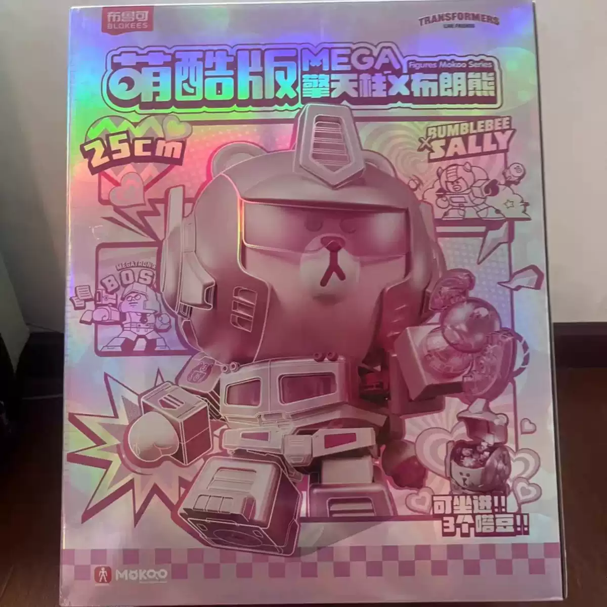 Model Kit Transformers Blokees - Genuine Blokees Transformers x Line Friends