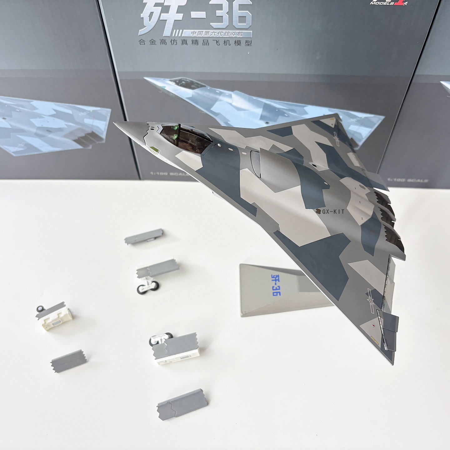 1/100 AF1 J-36 Chinese 6th Gen - Model Kit Planes のレビューと価格