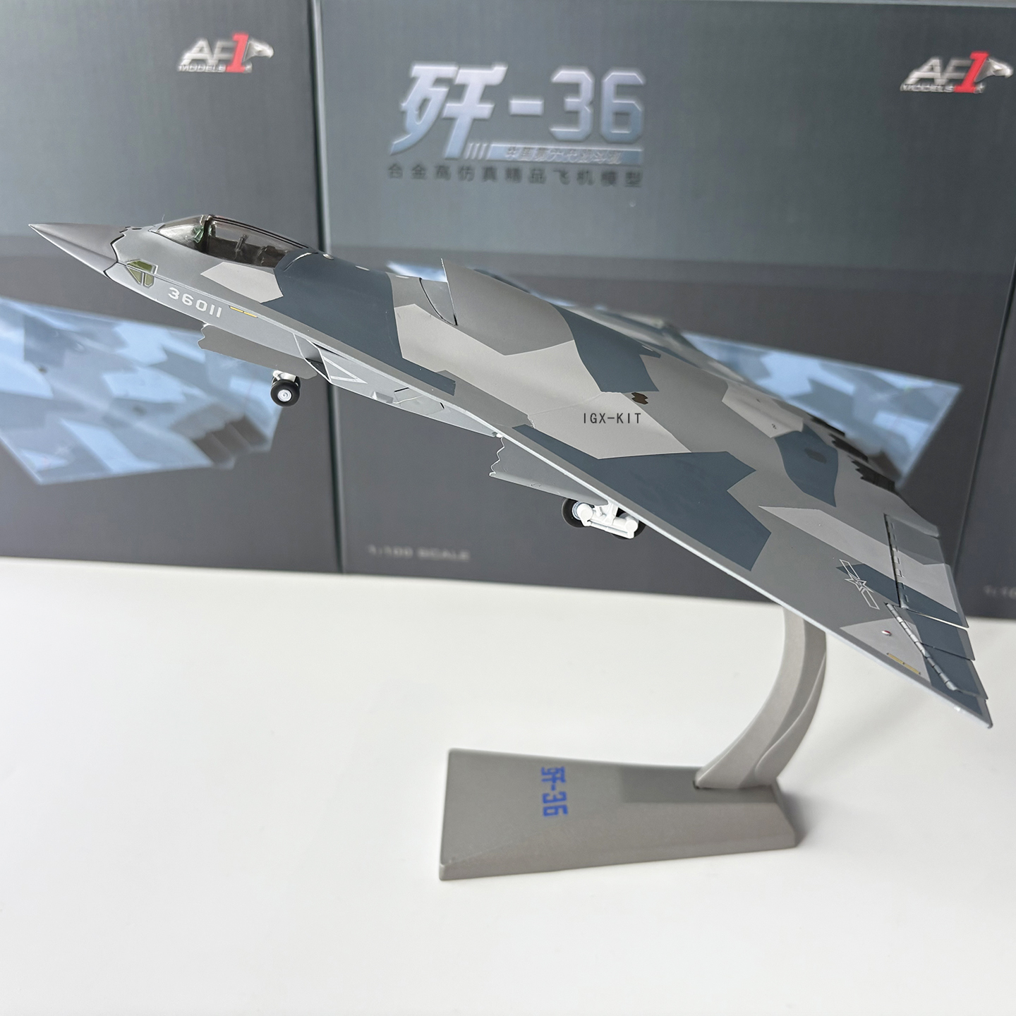 1/100 AF1 J-36 Chinese 6th Gen - Model Kit Planes のレビューと価格