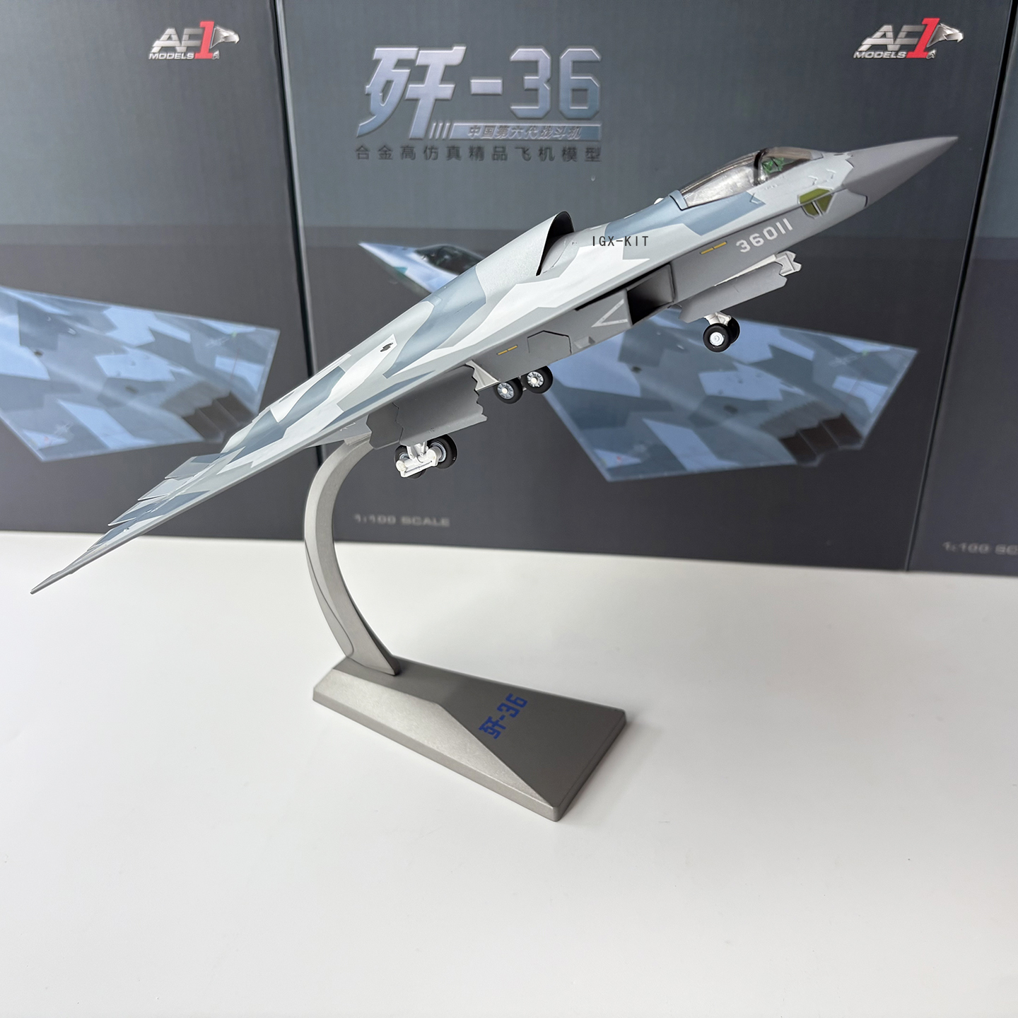 1/100 AF1 J-36 Chinese 6th Gen - Model Kit Planes のレビューと価格