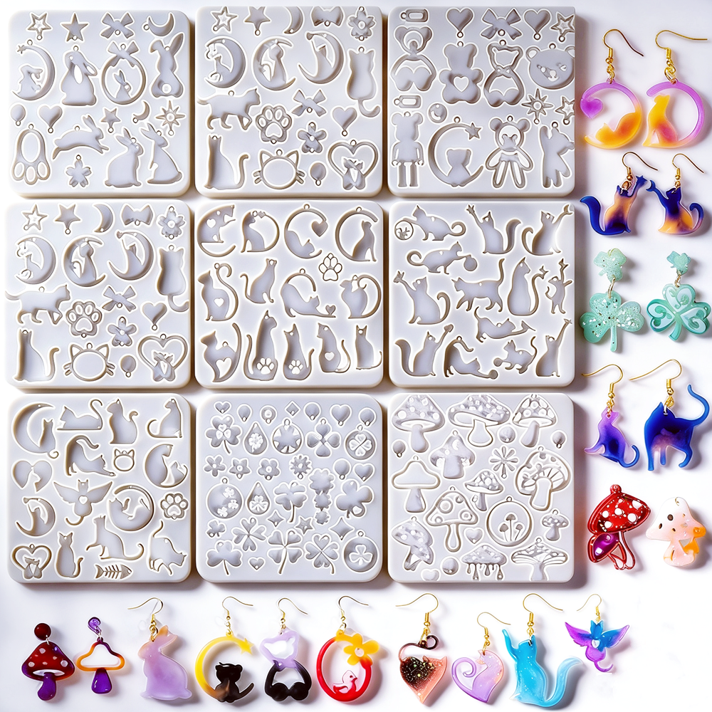 Cute Silicone Molds Kit for Re - Resin Kit Cast のレビューと価格