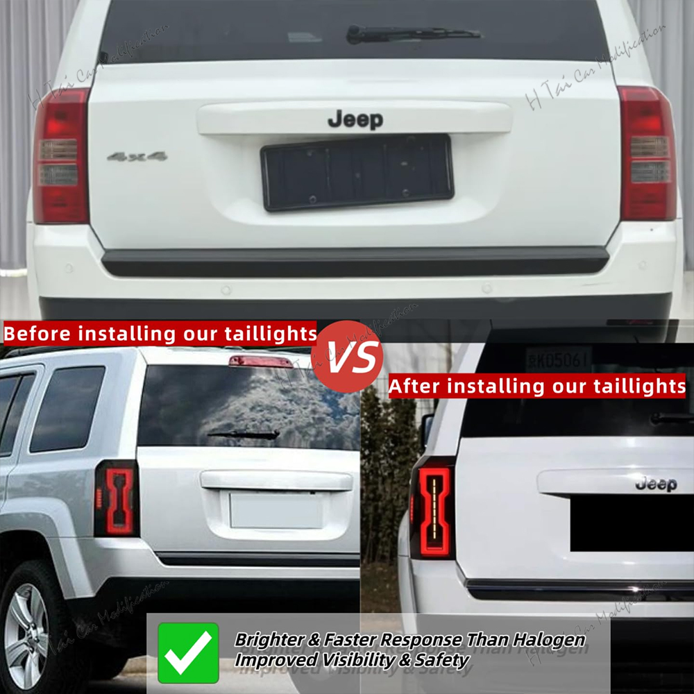 Pair LED Tail Lights For Jeep  - Model Kit Jeep のレビューと価格