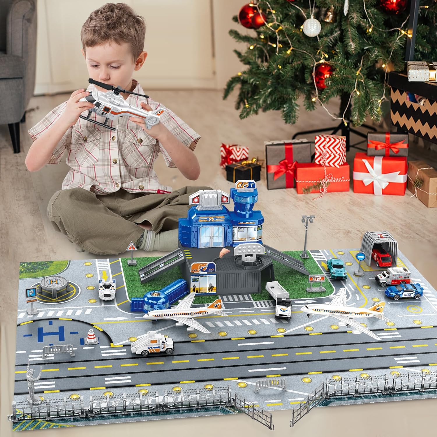 Children's Airport Scene Toy S - Model Kit Planes のレビューと価格