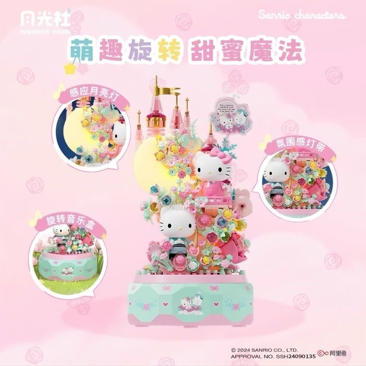 Wonder Moon Sanrio Music Box H - Model Kit Box のレビューと価格