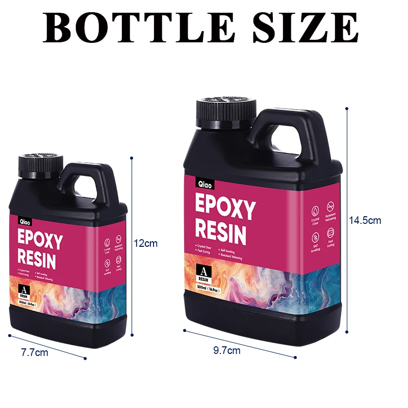 500ml 1000ml Easy Mixing Epoxy - Resin Kit Cast のレビューと価格