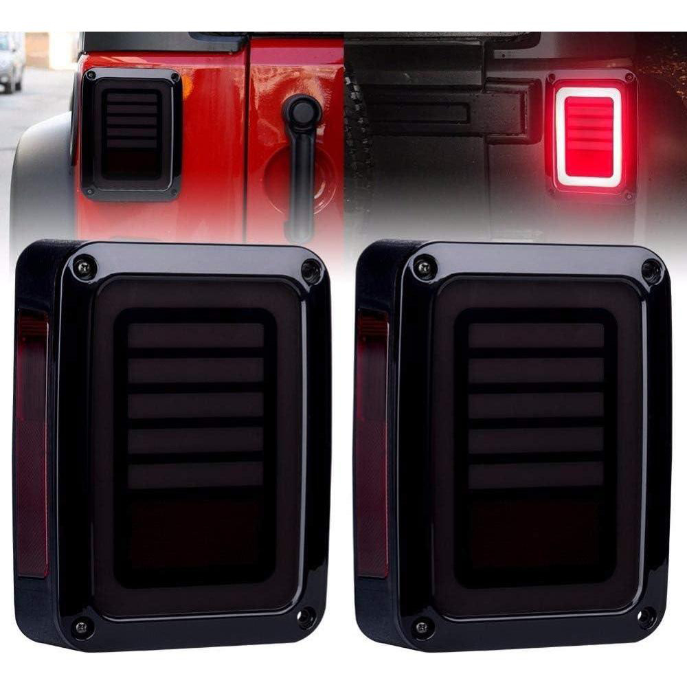 2pcs LED Tail Lights for Jeep  - Model Kit Jeep のレビューと価格