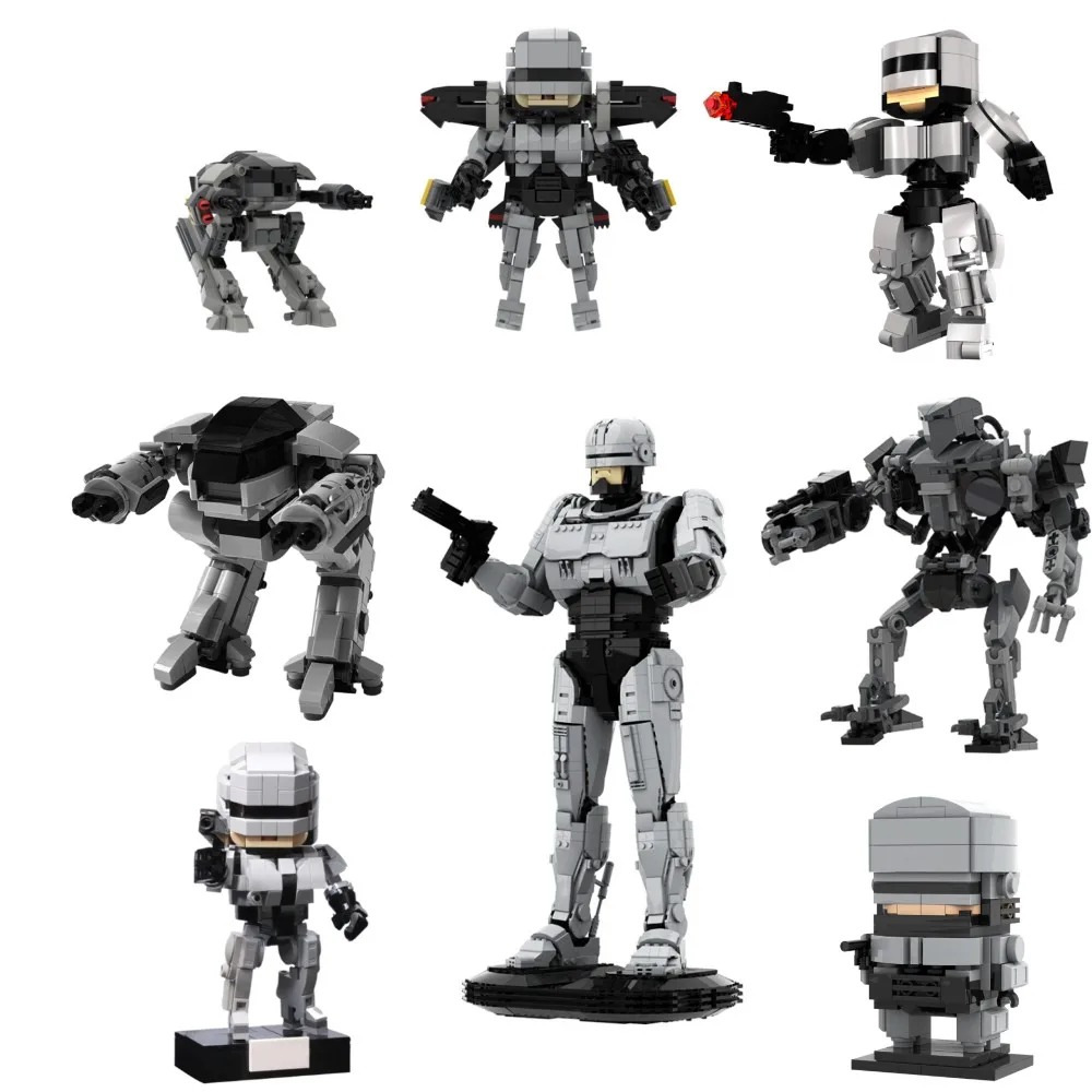 MOC Movie MechWarrior RoboCope - Model Kit Robocop のレビューと価格