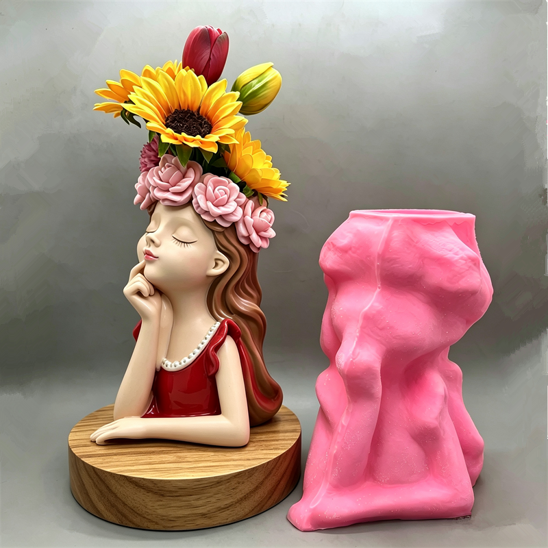 New! Cute little girl flower p - Model Kit Cement のレビューと価格