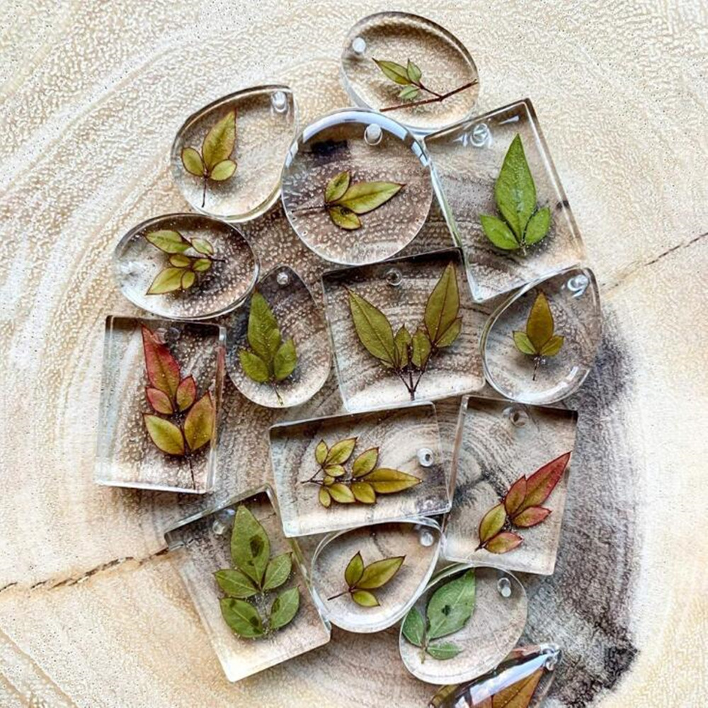 20Pcs/Set DIY Keychain Pendant - Resin Kit Cast のレビューと価格