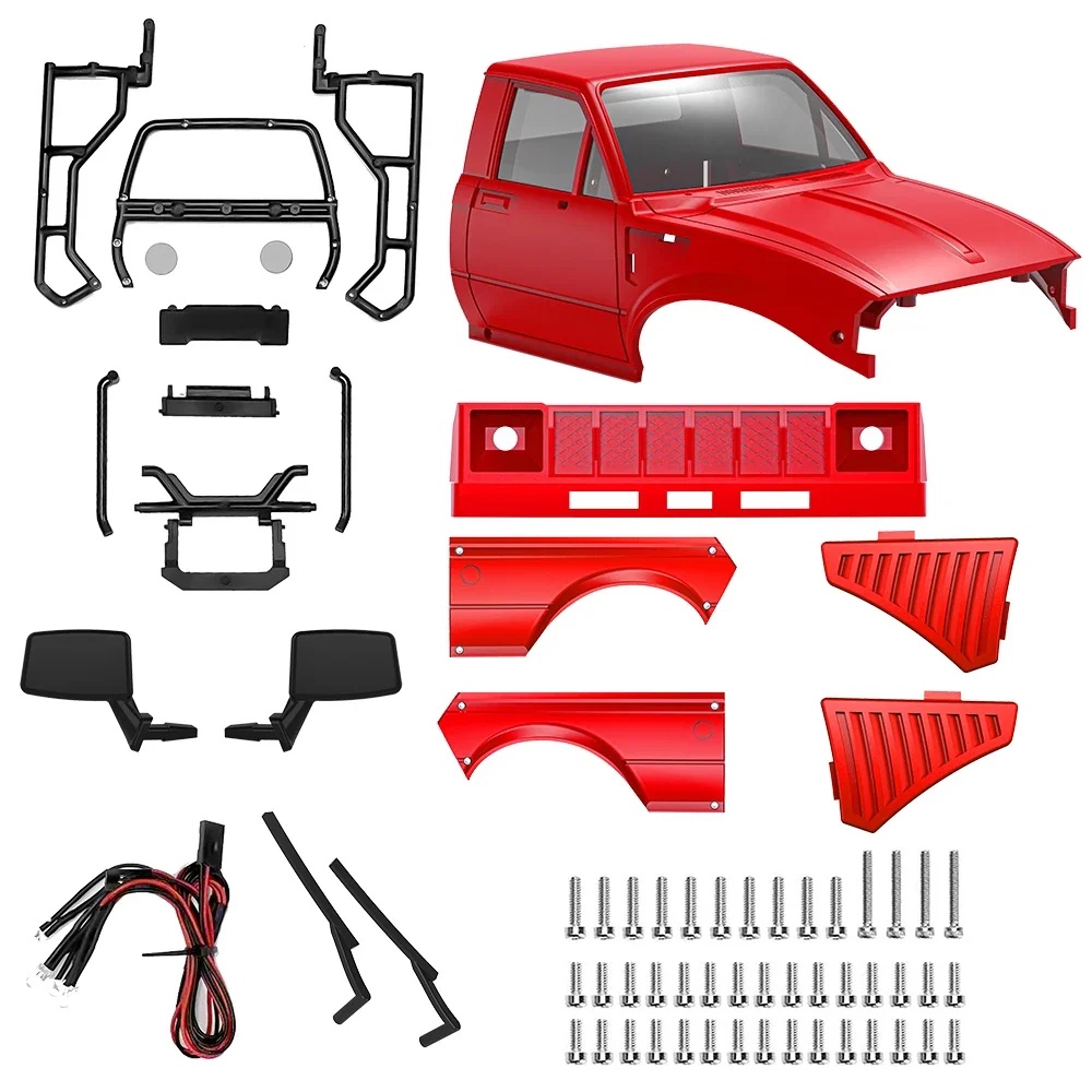 Pickup Hard Body Shell With Be - Model Kit Jeep のレビューと価格