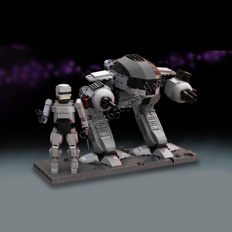 727Pcs Hot Famous Movie Moc Mi - Model Kit Robocop のレビューと価格