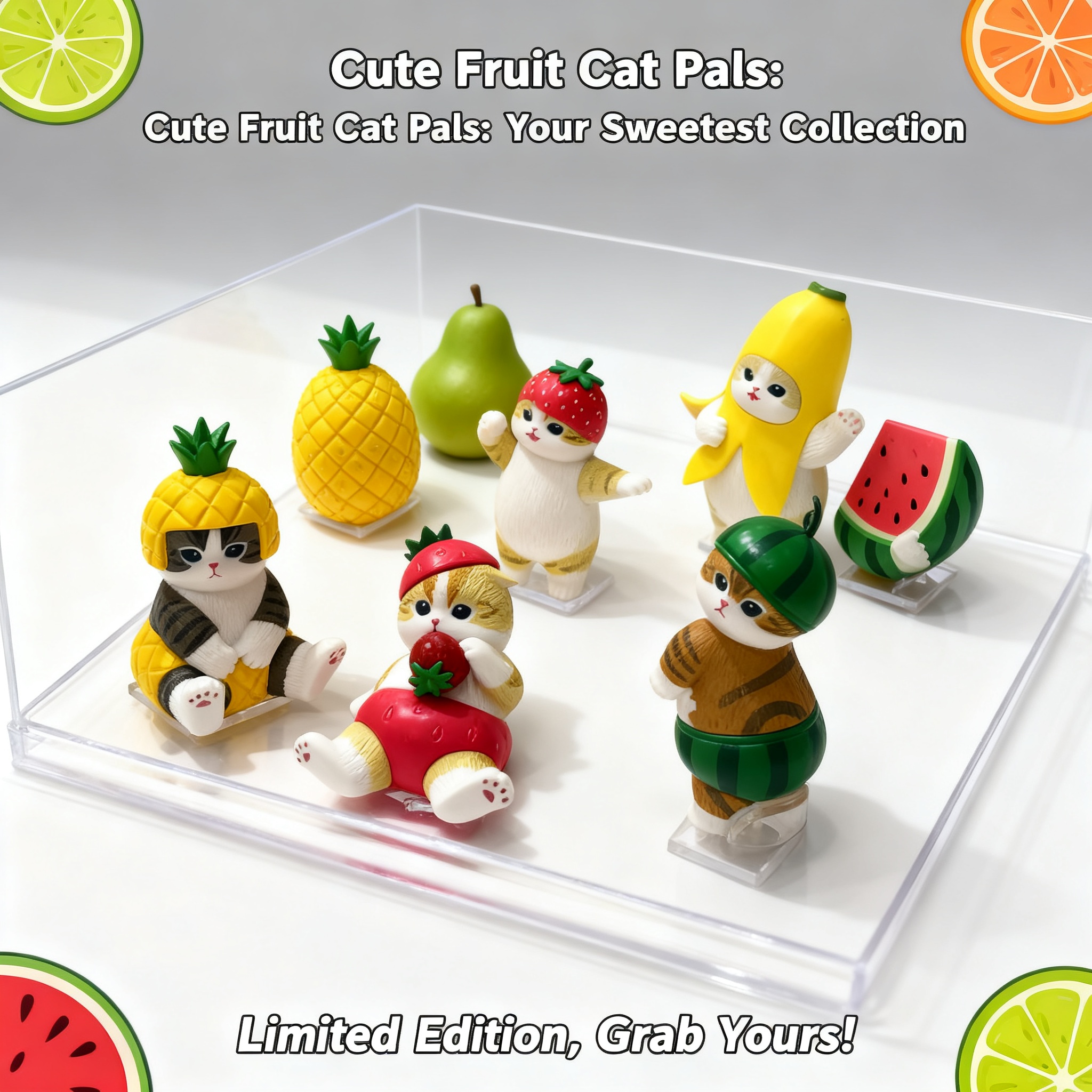 Mofusand Shark Cat Bee Fruit S - Model Kit Box のレビューと価格