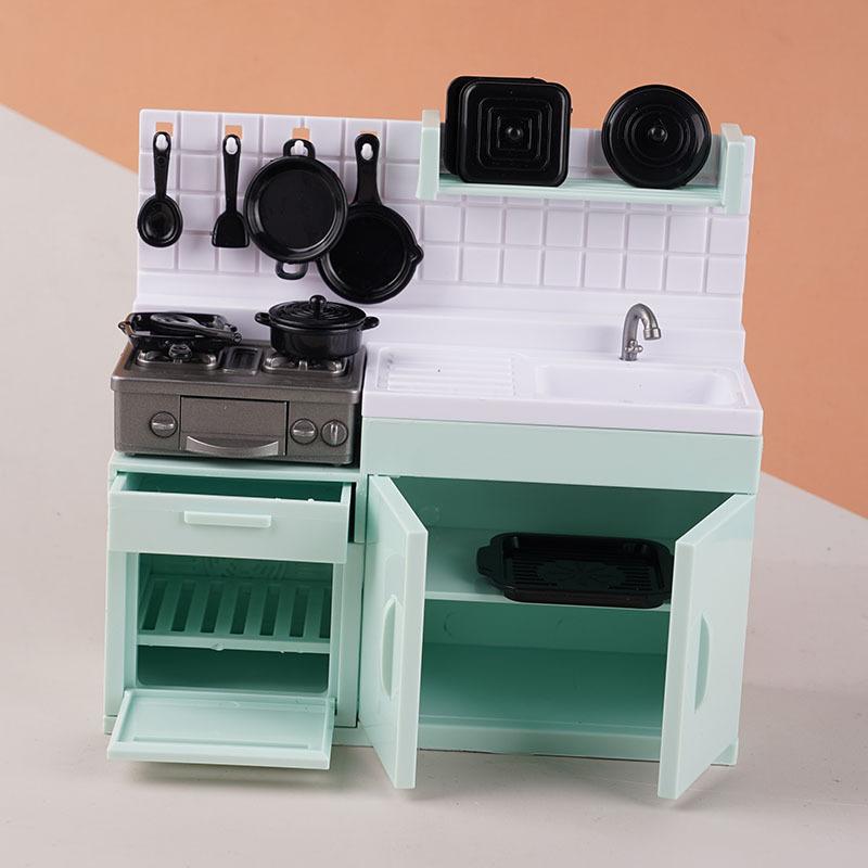 1 Set Compact Kitchenware Kit  - Model Kit Toy のレビューと価格