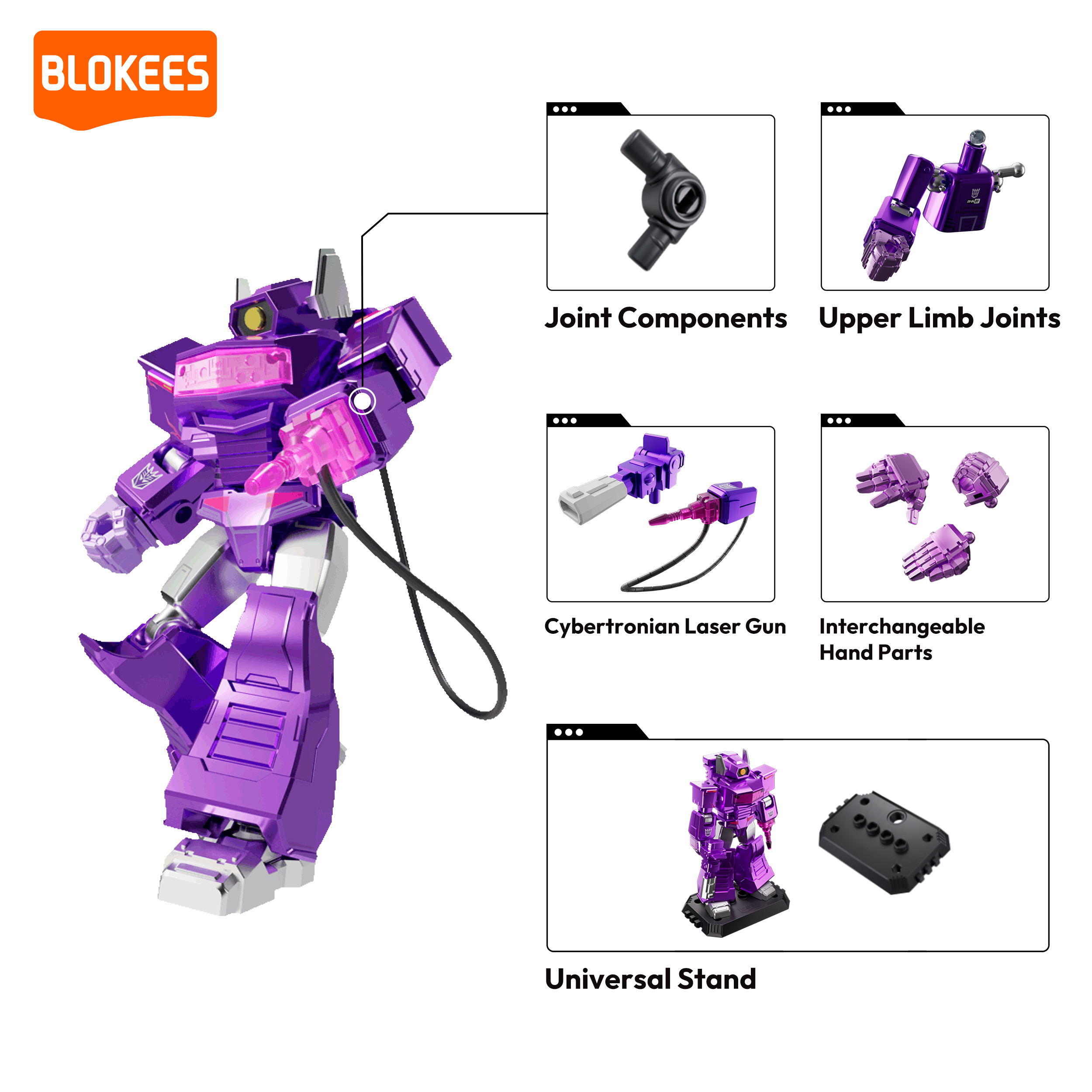 BLOKEES Transformers Galaxy Ve - Model Kit Transformers Blokees のレビューと価格