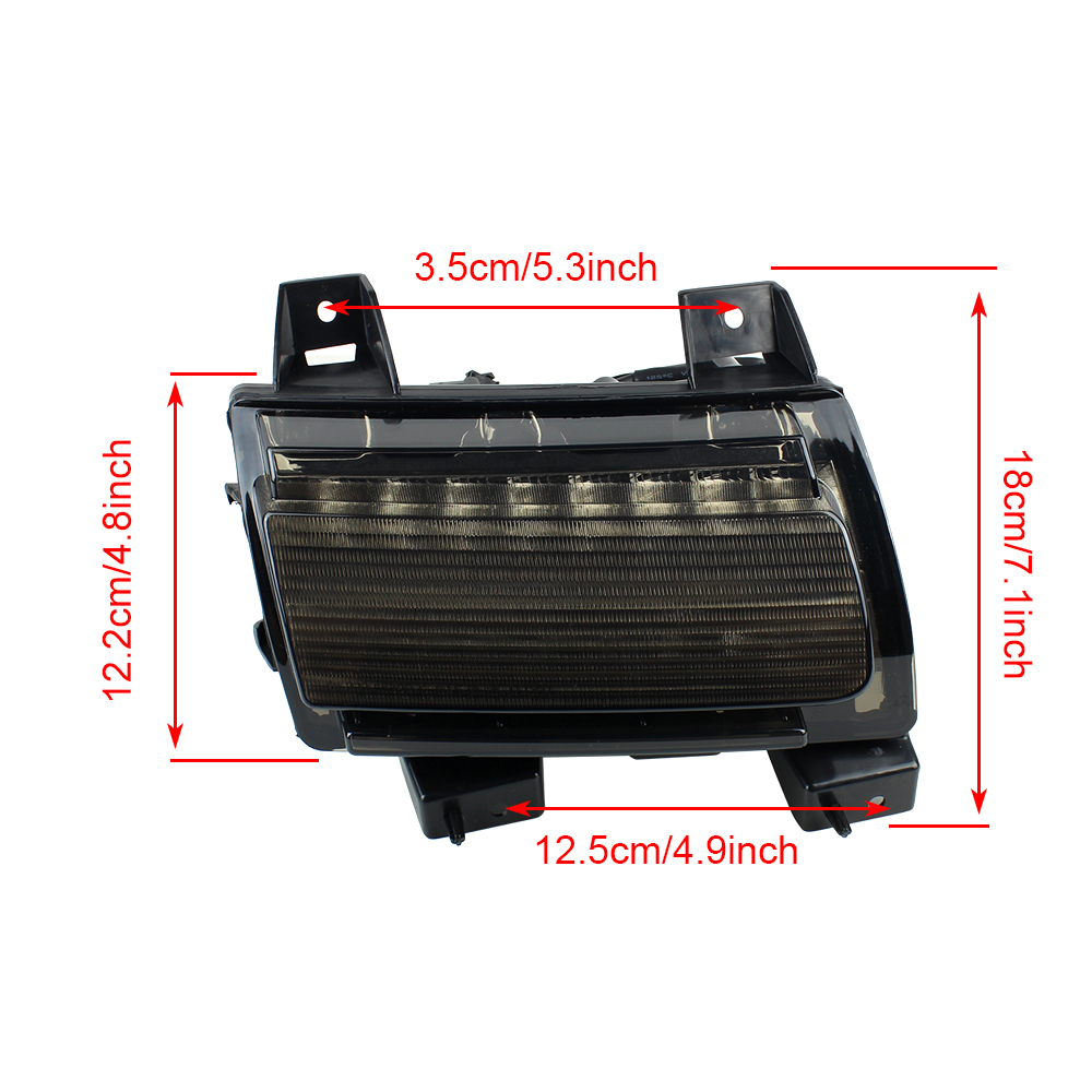 Front Bumper LED DRL & Turn Si - Model Kit Jeep のレビューと価格