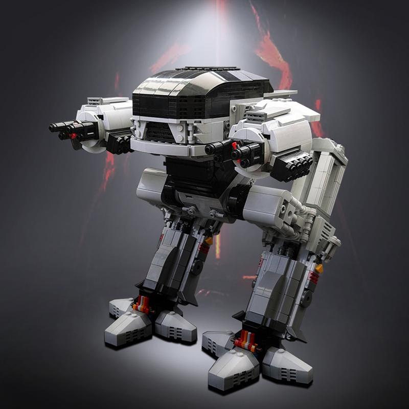 Gobricks UCS Scale ED-209 Robo - Model Kit Robocop のレビューと価格