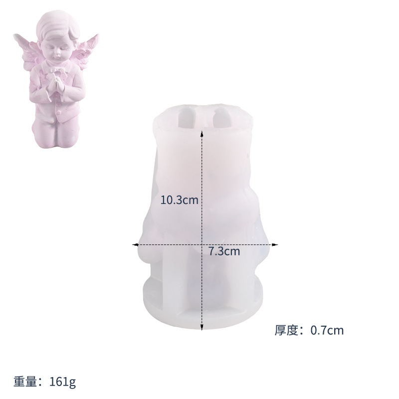 Rose Angel Candle Silicone Mol - Model Kit Cement のレビューと価格