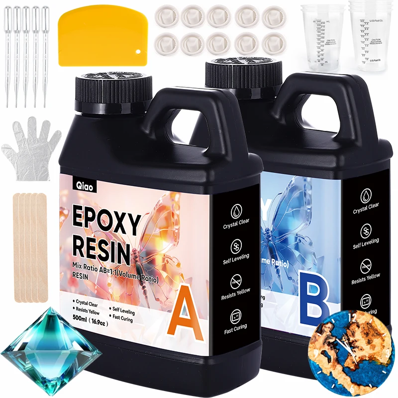 Anti-Yellowing Crystal Clear E - Resin Kit Cast のレビューと価格