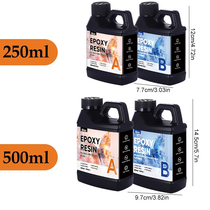 Anti-Yellowing Crystal Clear E - Resin Kit Cast のレビューと価格