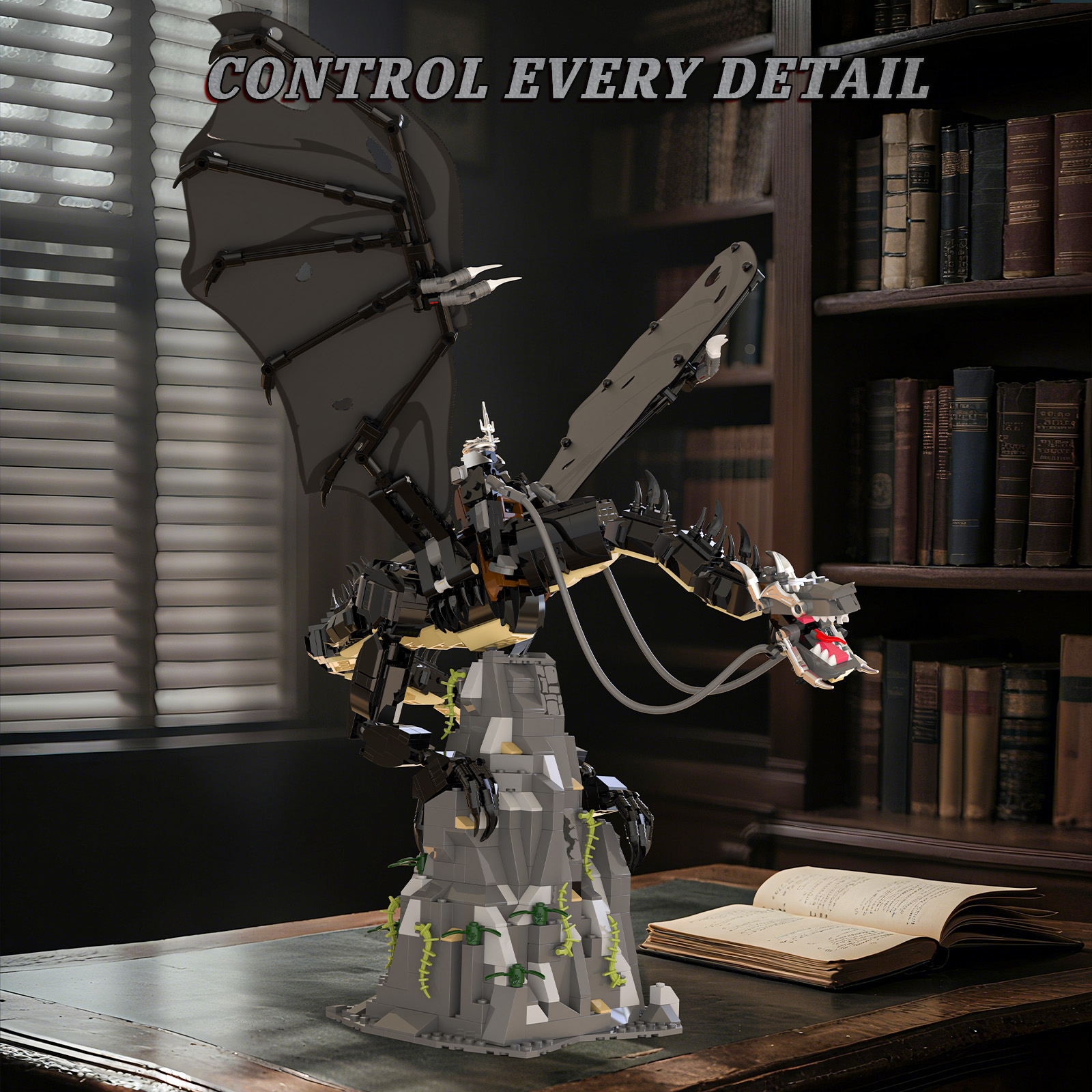 1361pcs Witch King Fell Beast  - Model Kit Ikaruga のレビューと価格