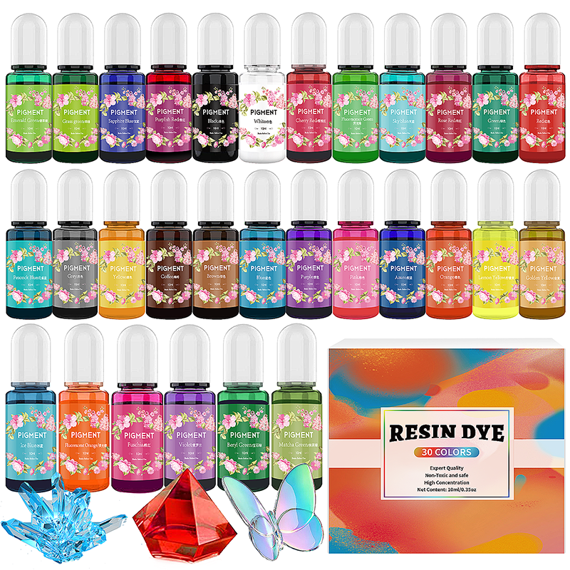 DIY Epoxy Resin Pigment Kit Ca - Resin Kit Cast のレビューと価格