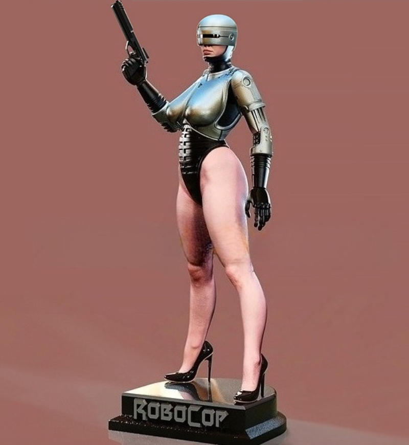 1/24 Scale Die-Cast Resin Figu - Model Kit Robocop のレビューと価格