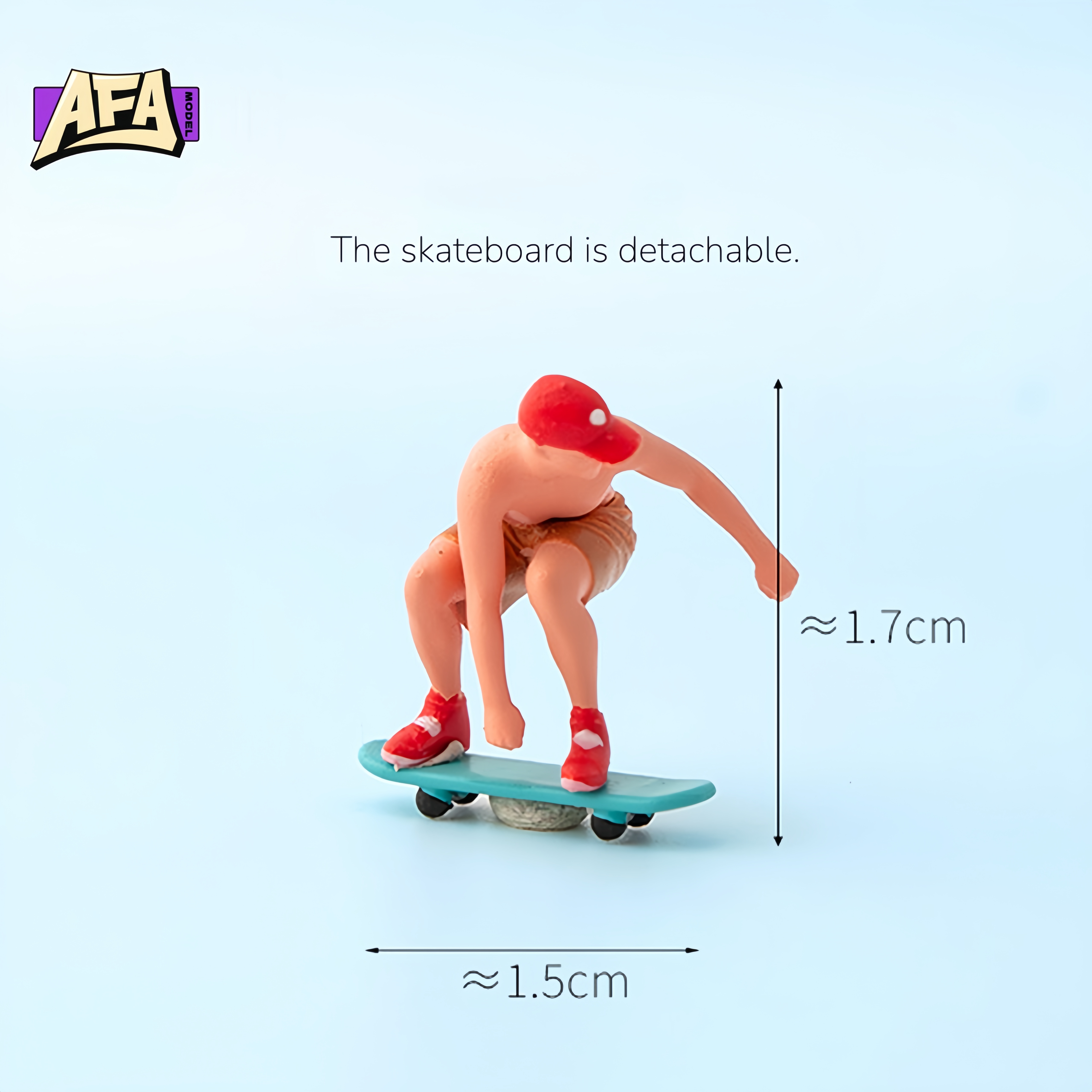 1 64 resin diorama skate Minia - Model Kit Toy のレビューと価格