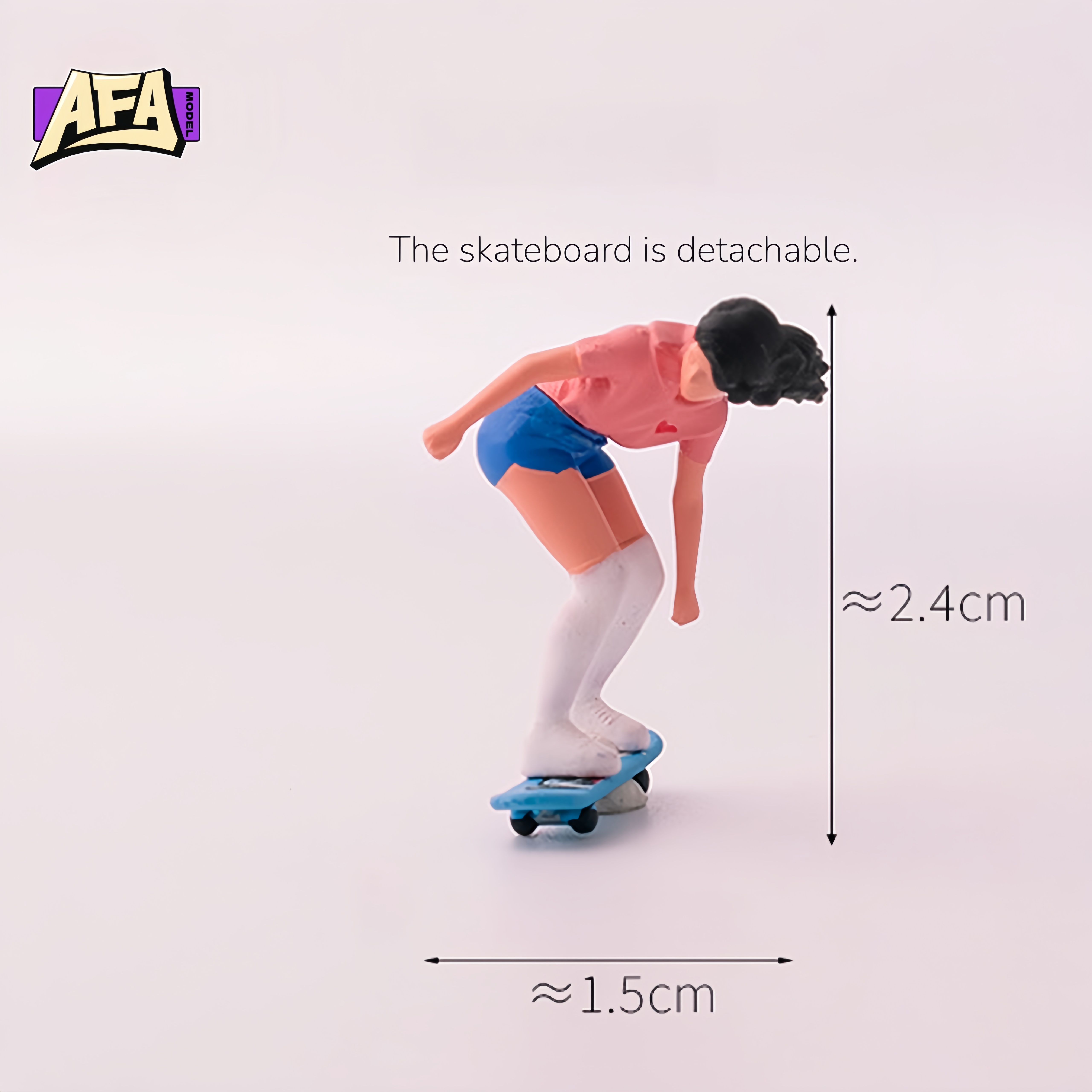 1 64 resin diorama skate Minia - Model Kit Toy のレビューと価格