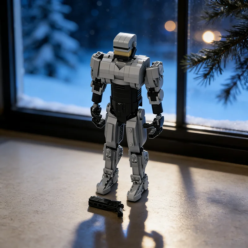 522pcs MOC Robocop Model Build - Model Kit Robocop のレビューと価格
