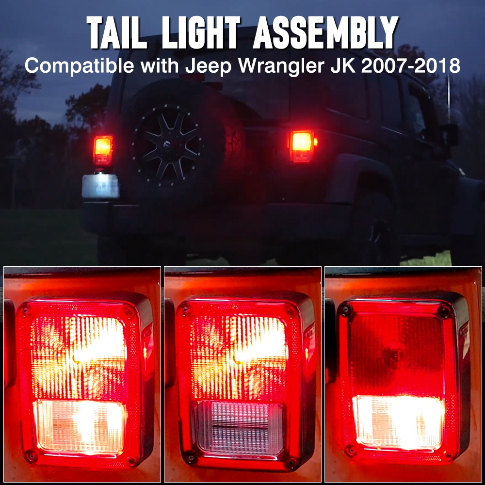 Tail Light For Jeep Wrangler ( - Model Kit Jeep のレビューと価格