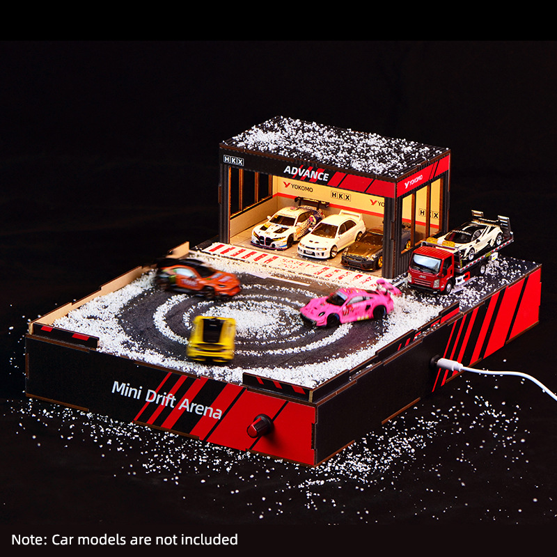 1:64 Scale DIY Drift Track Dio - Model Kit Toy のレビューと価格
