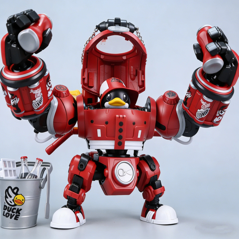 B.Duck Hiphop Duck 21cm Mecha  - Model Kit Hemoxian のレビューと価格