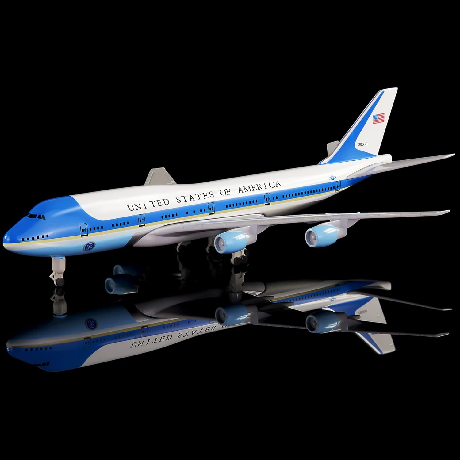 1/300 Scale Air Force One B747 - Model Kit Planes のレビューと価格