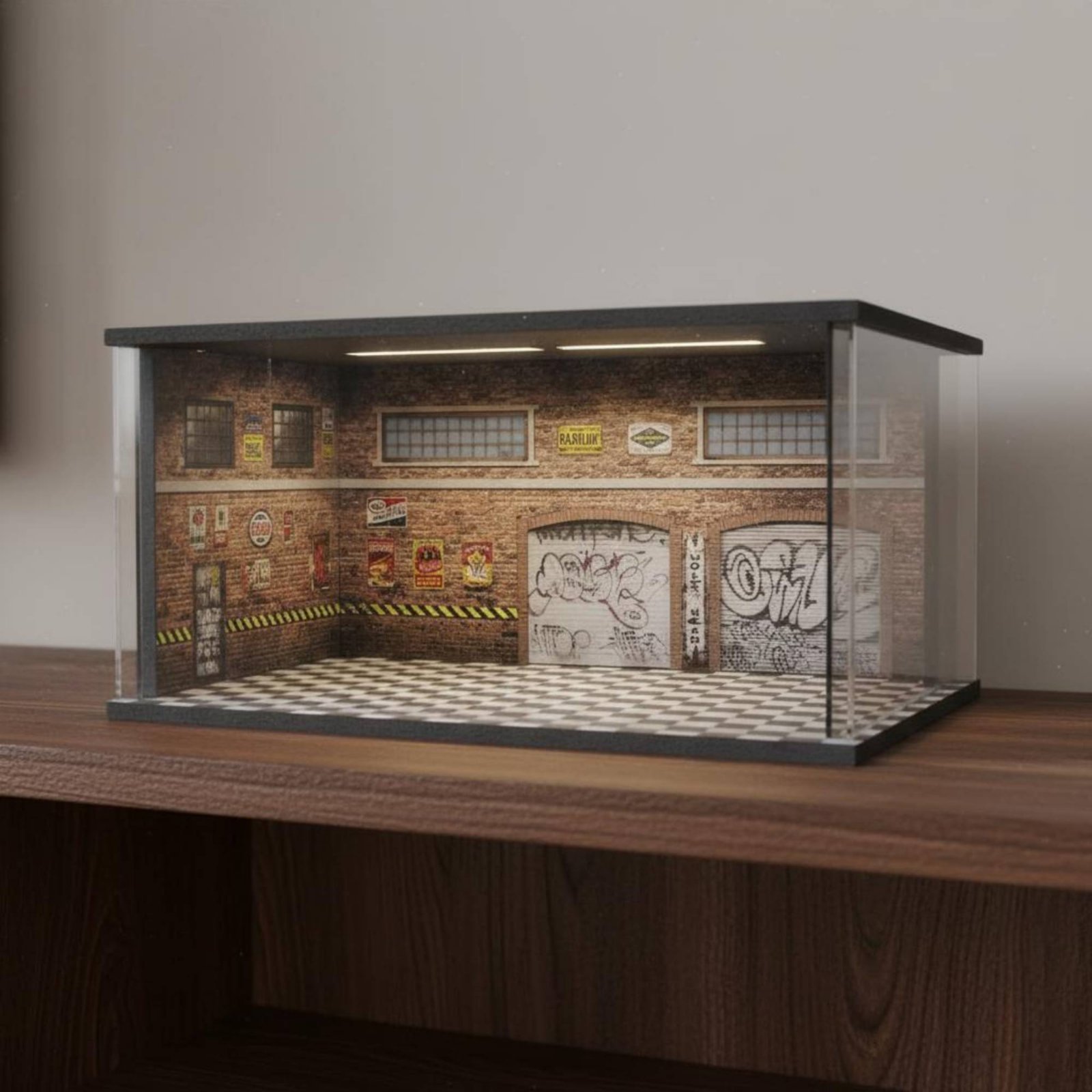 Lighted Car Repair Shop Model  - Model Kit Toy のレビューと価格