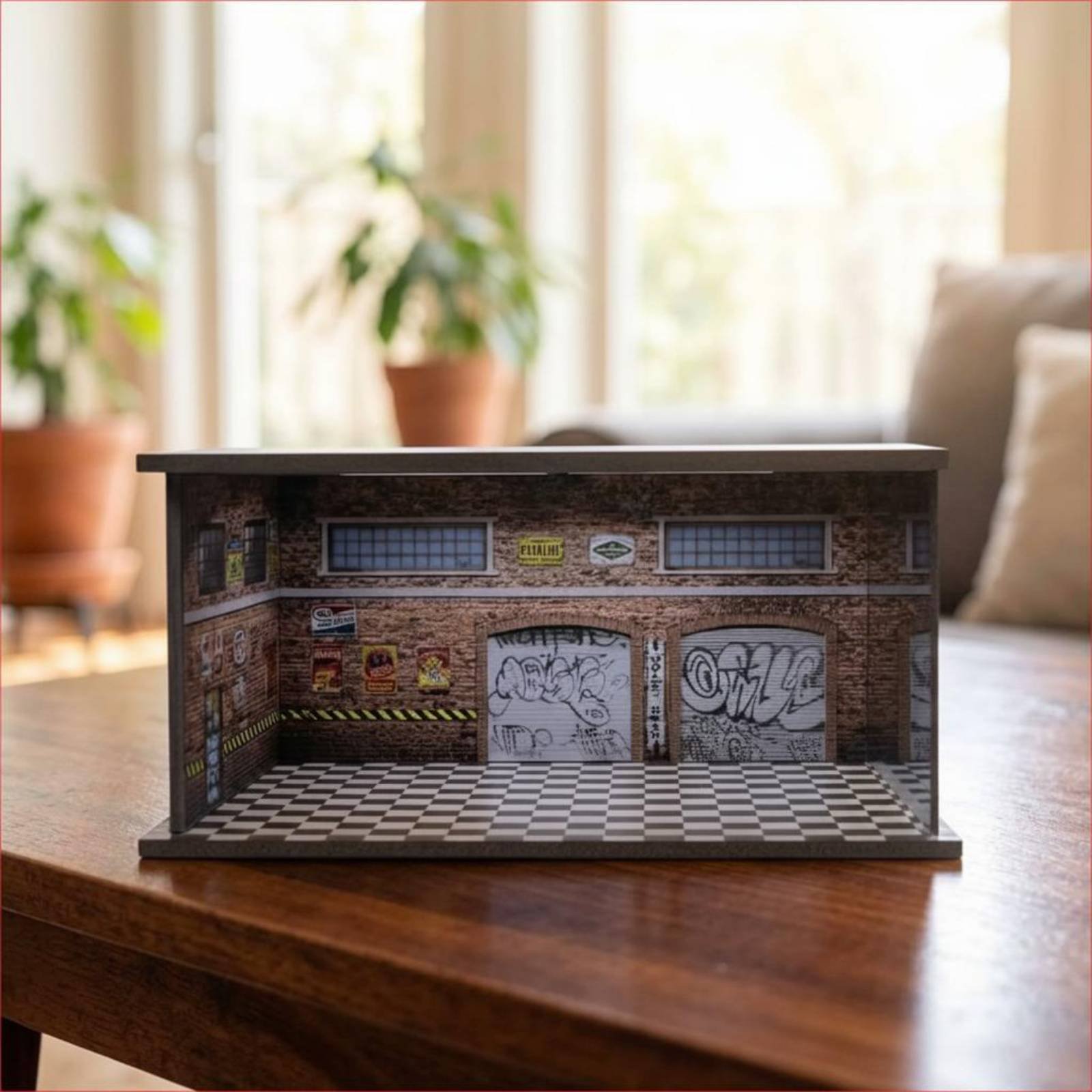 Lighted Car Repair Shop Model  - Model Kit Toy のレビューと価格