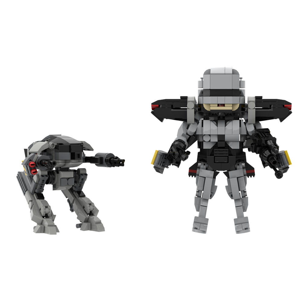 MOC Movie RoboCop Series Build - Model Kit Robocop のレビューと価格