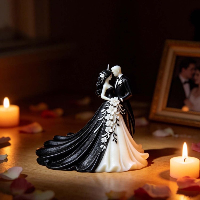 Newlywed Couple Wedding Dress  - Model Kit Cement のレビューと価格