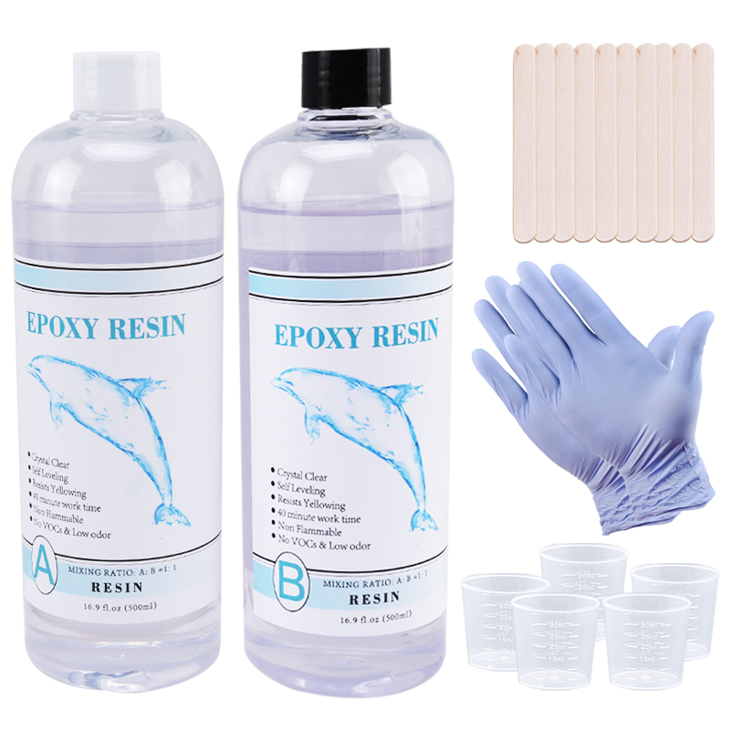 1:1 Clear Epoxy Resin Crystal  - Resin Kit Cast のレビューと価格
