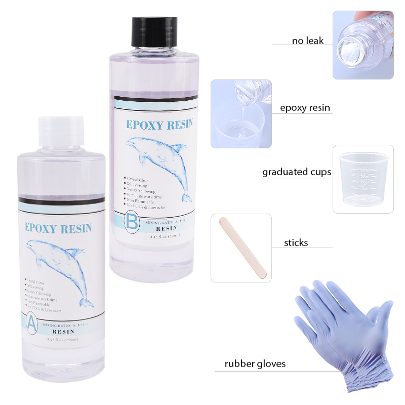 1:1 Clear Epoxy Resin Crystal  - Resin Kit Cast のレビューと価格
