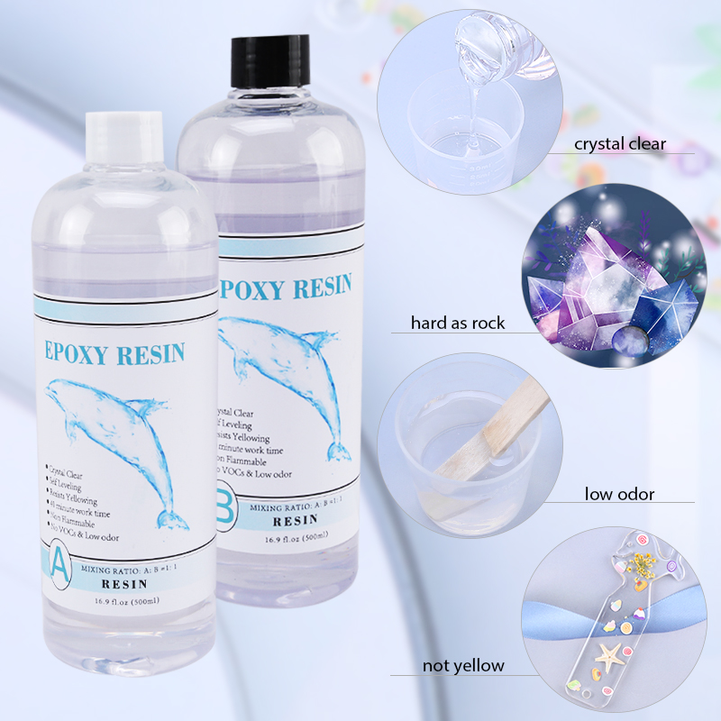 1:1 Clear Epoxy Resin Crystal  - Resin Kit Cast のレビューと価格
