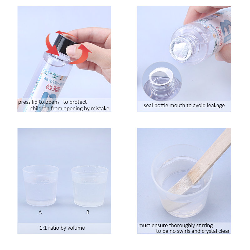 1:1 Clear Epoxy Resin Crystal  - Resin Kit Cast のレビューと価格