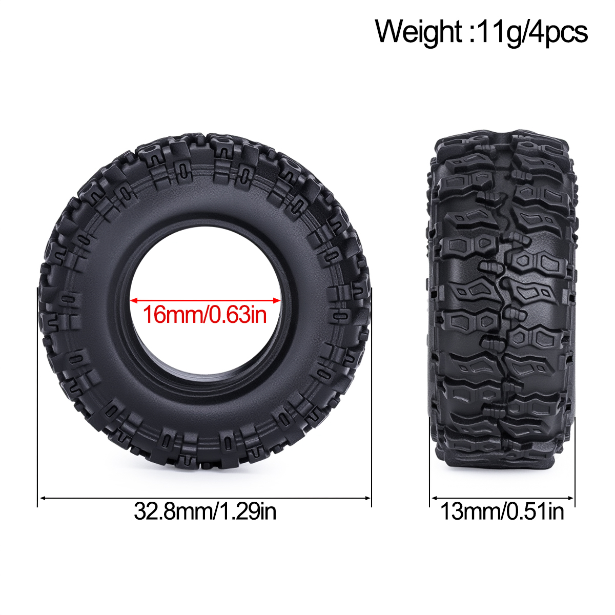 0.7'' Aluminum 5-Spokes Beadlo - Model Kit Jeep のレビューと価格
